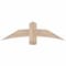 Ekena Millwork Bellingham Smooth Timber Gable Bracket, Douglas Fir, 48"W x 14"H x 1 1/2"D x 5 1/2"F, 7/12 Pitch GBW048X14X0206BEL00SDF - alternate 1